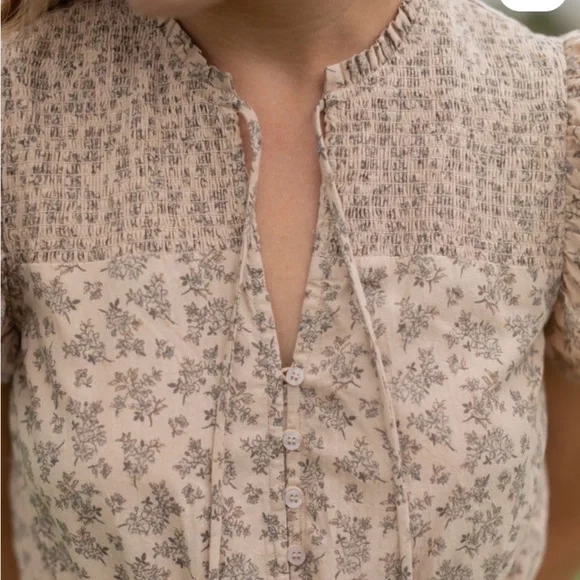 NWT Neuflora Manchester dress-blush floral - Picture 3 of 8